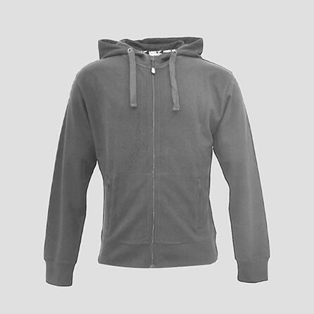Felpa con cappuccio in cotone ZIPPY grigia 5/7