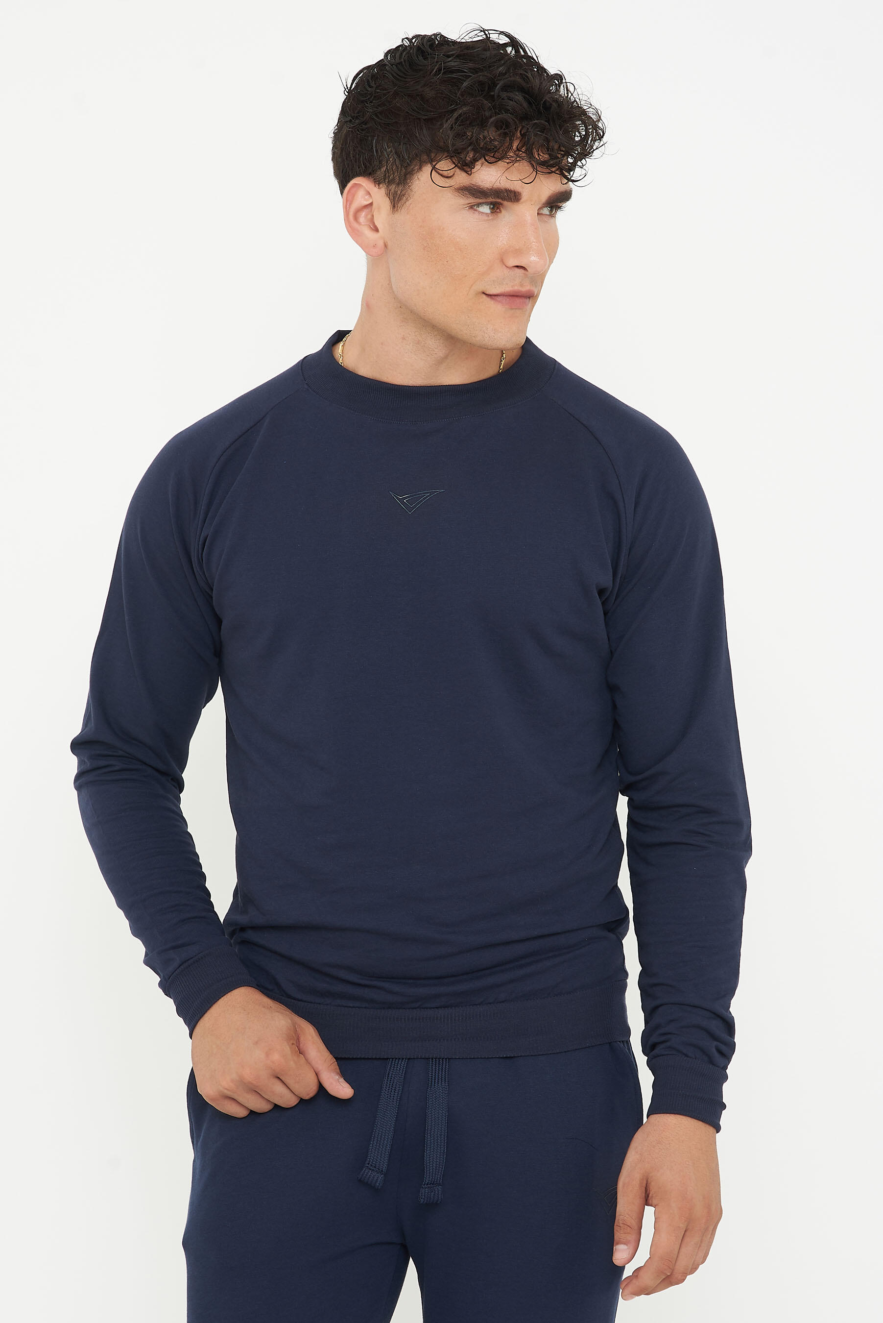 Sweatshirt aus Baumwolle F GORN blau navy 6/6