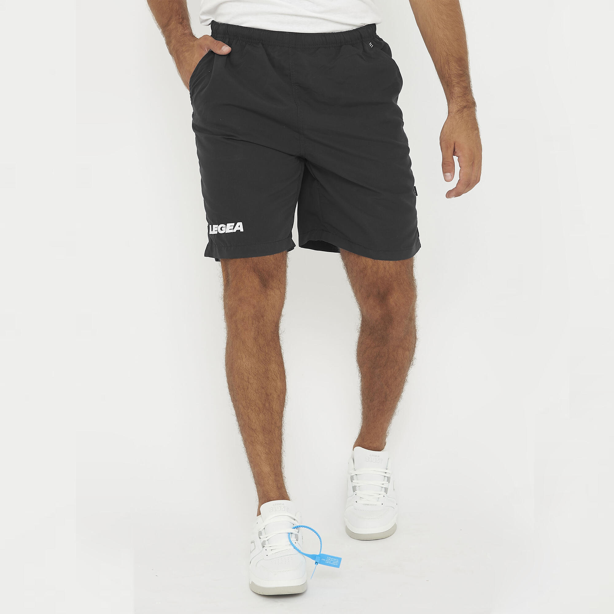 LEGEA Pantaloncini sportivi bermuda da uomo OLIMPIA nero