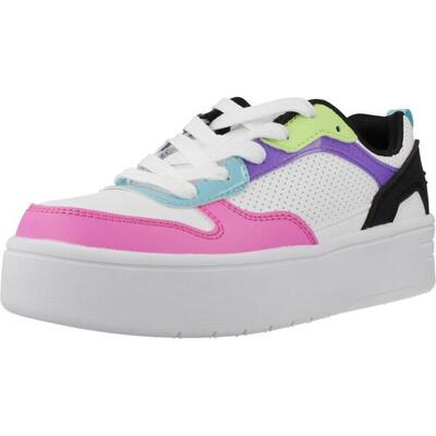 Zapatillas niña Skechers Court High Blanco
