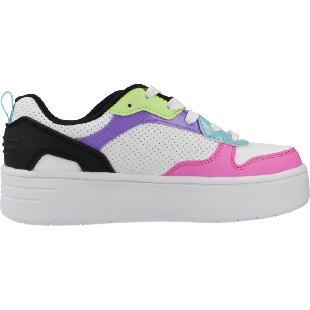 Zapatillas niña Skechers Zapatillas niña Skechers Court High Blanco Blanco 4/5