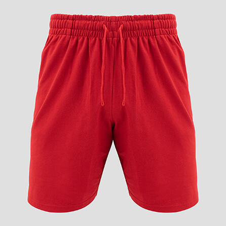 short ginnastica f 7 uomo rosso