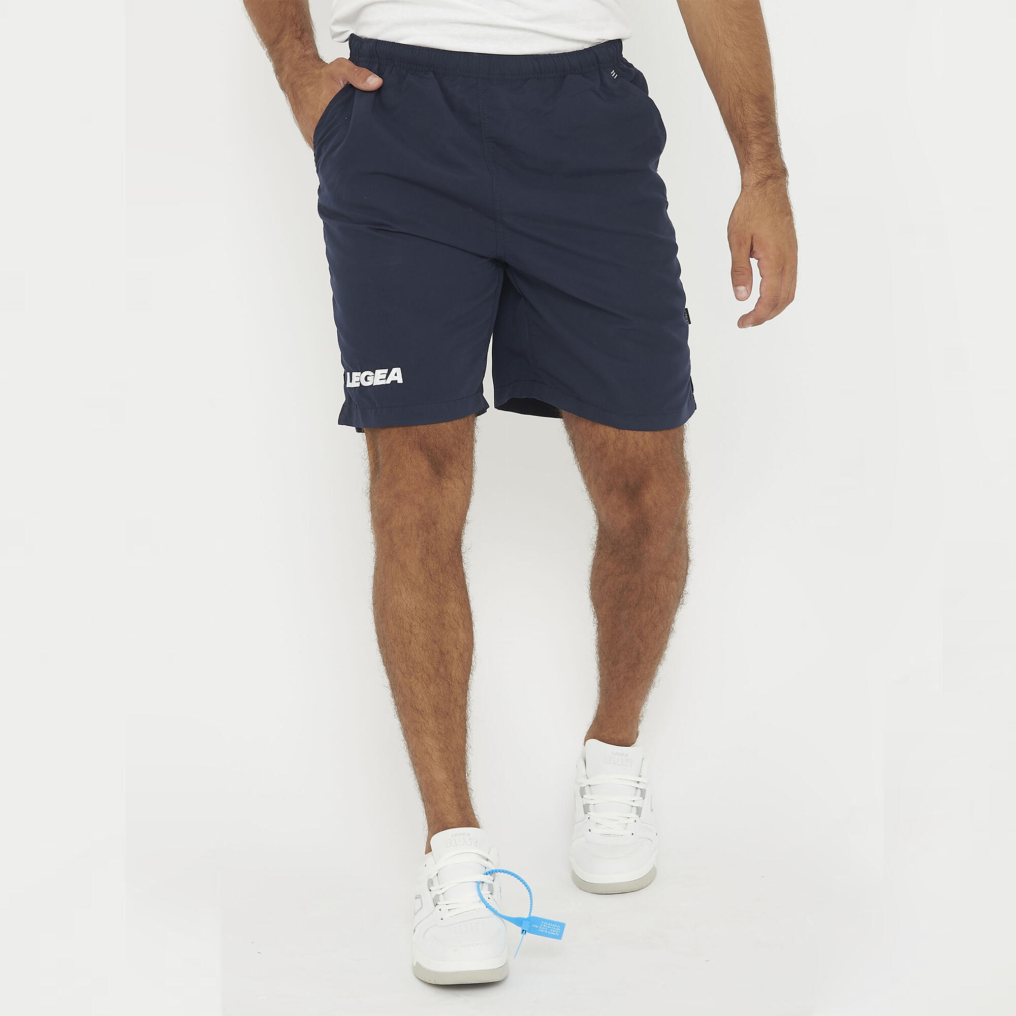 LEGEA Pantaloncini sportivi bermuda da uomo OLIMPIA blu