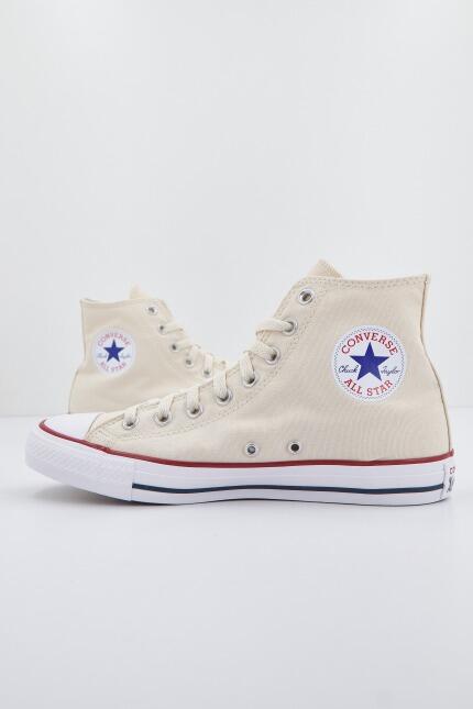 Baskets Converse Modèle Chuck Taylor All Star Hi Couleur Beige 5/5