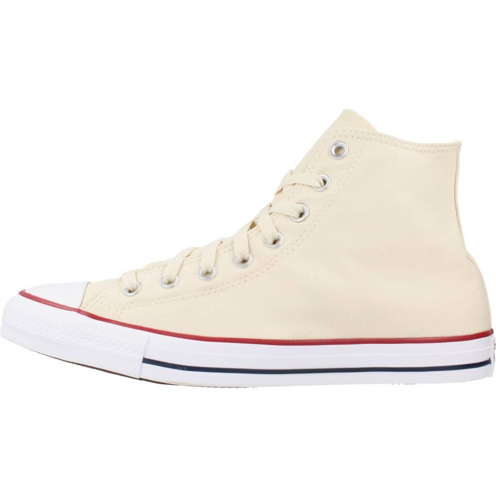 Baskets Converse Modèle Chuck Taylor All Star Hi Couleur Beige 2/5