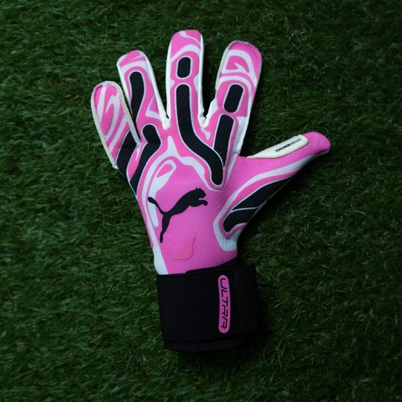 ULTRA Ultimate Hybrid keepershandschoenen PUMA Poison Pink White Black 7/7