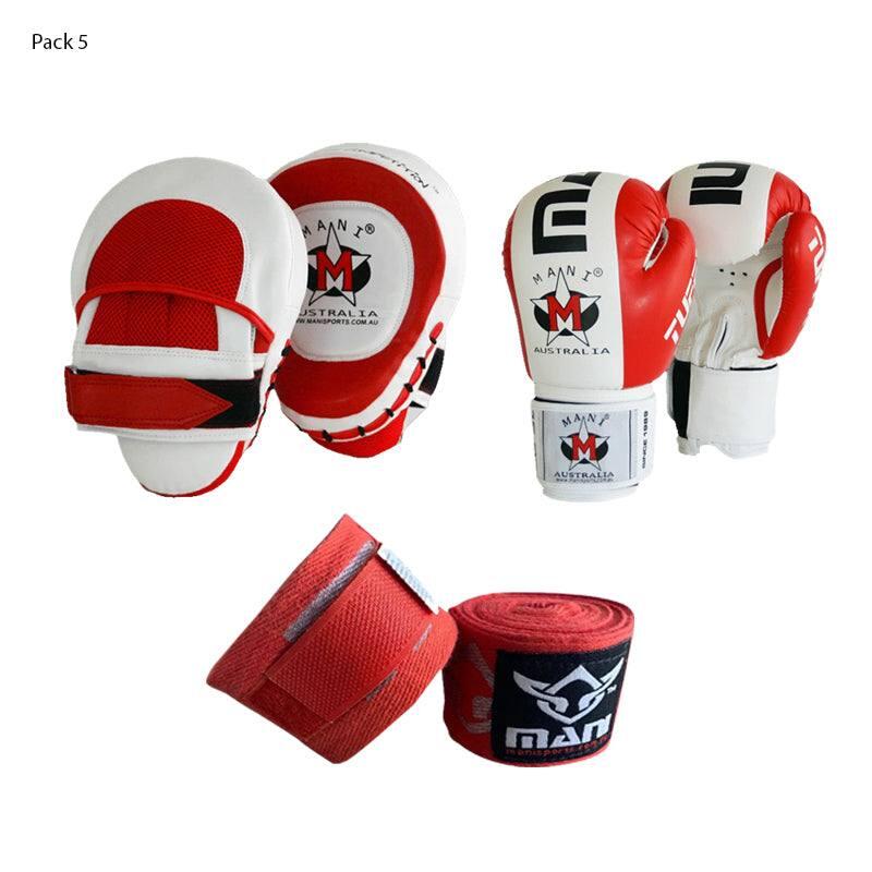 GlovesUp Boxing Gloves and Pad Set