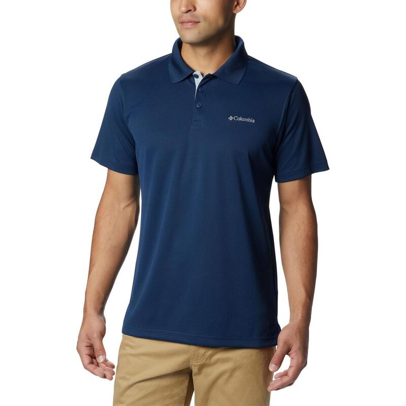 Koszulka męska Utilizer Polo z kołnierzykiem - niebieski