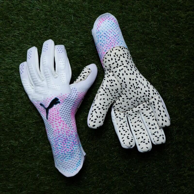 FUTURE Ultimate NC Torwarthandschuhe Erwachsene PUMA White Poison Pink Black 7/7