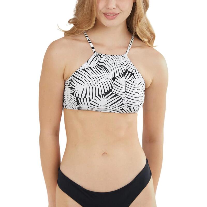 Hogg High Neck Top női bikini felső - fehér