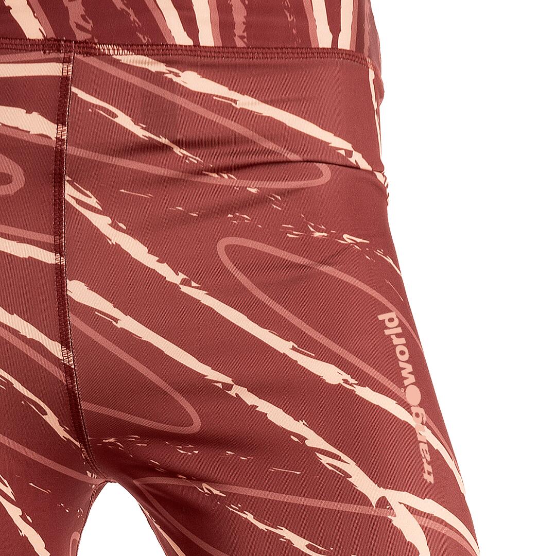 Mallas leggings larga para Mujer Trangoworld Serra Rojo 2/7