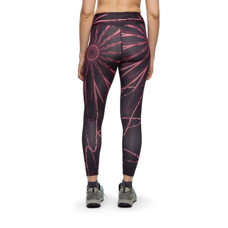 Mallas leggings larga para Mujer Trangoworld Serra Negro