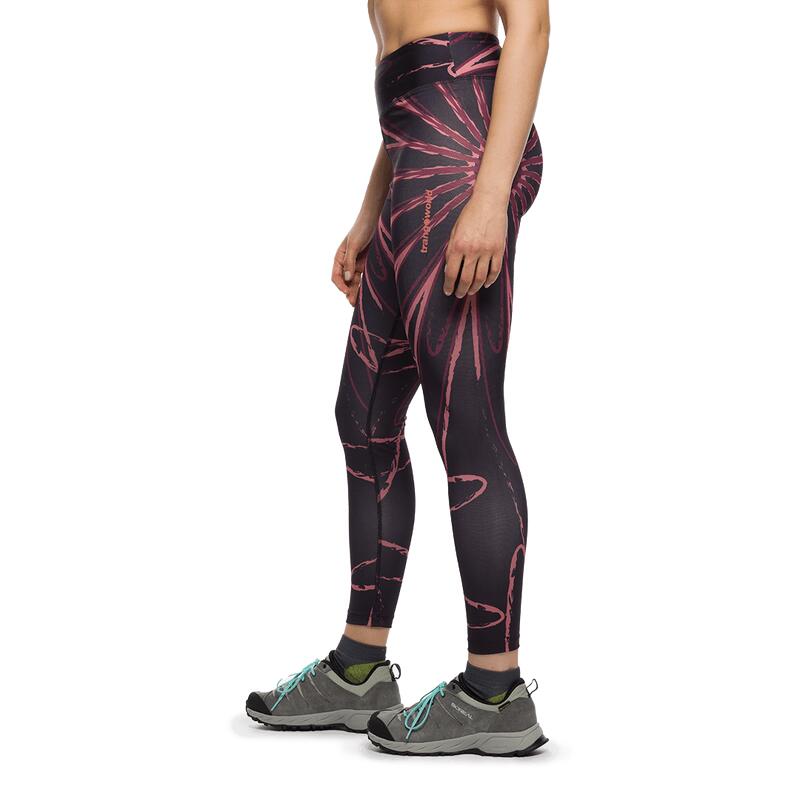 Mallas leggings larga para Mujer Trangoworld Serra Negro