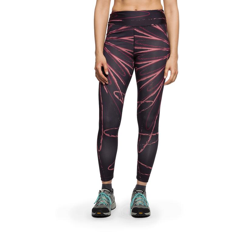 Mallas leggings larga para Mujer Trangoworld Serra Negro