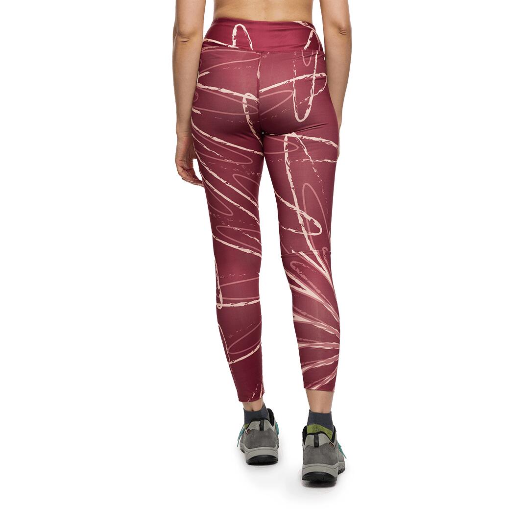 Mallas leggings larga para Mujer Trangoworld Serra Rojo 4/7