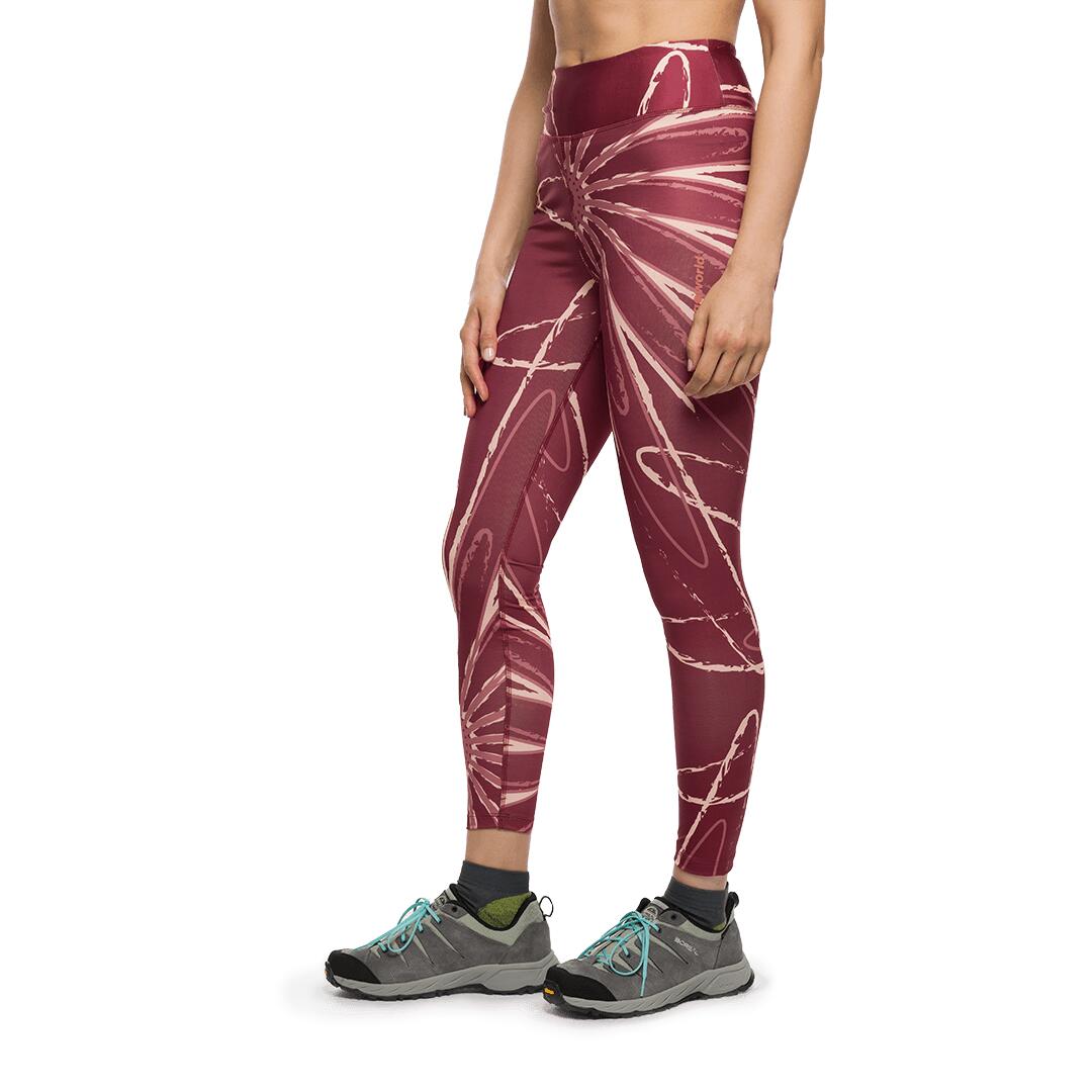 Mallas leggings larga para Mujer Trangoworld Serra Rojo 5/7
