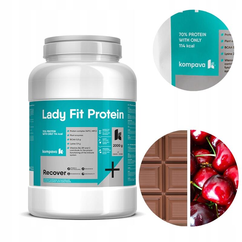 Odżywka Białkowa Lady Fit Protein 2000g dla kobiet