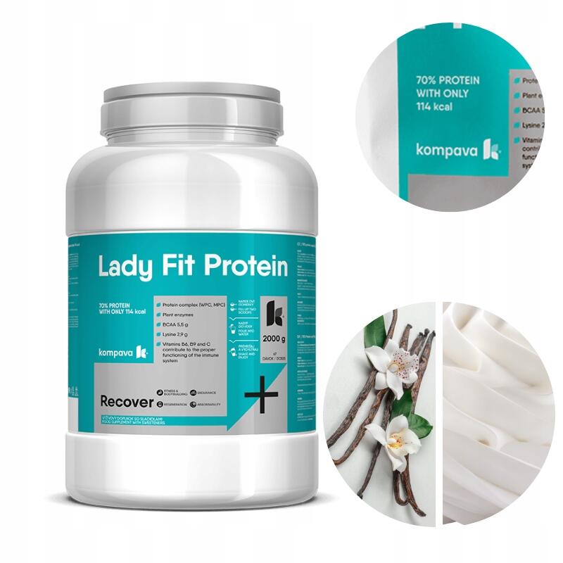 Odżywka Białkowa Lady Fit Protein 2000g dla kobiet