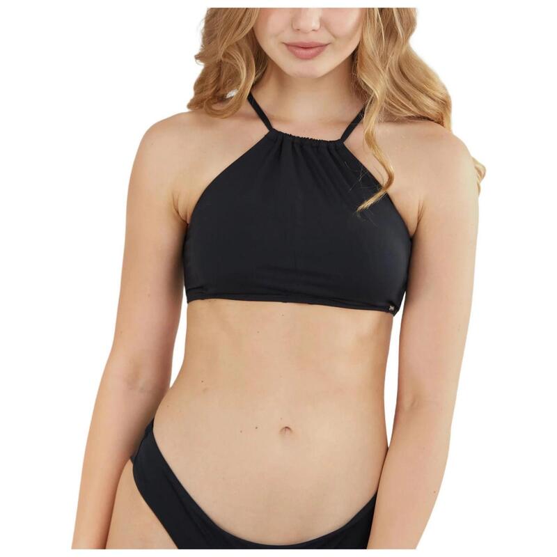 Hogg High Neck Top női bikini felső - fekete