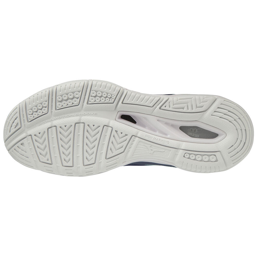 Zapatillas balonmano Mujer Mizuno Wave Luminous Azul Marino 2/5