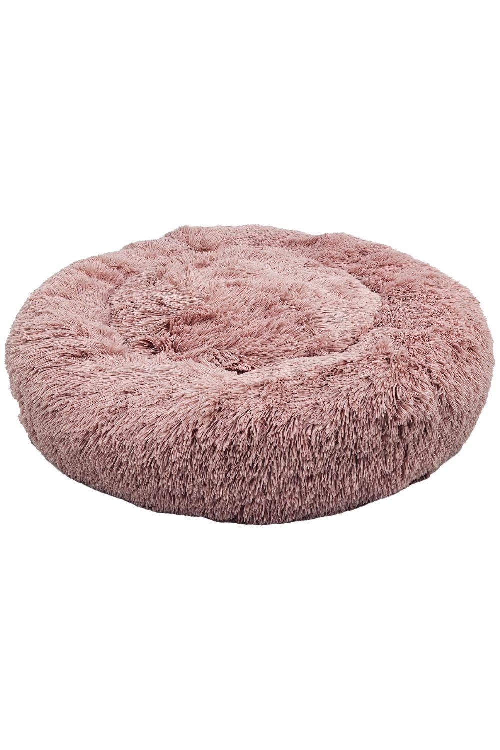 HUGGLEPETS HugglePets Anti-Anxiety Donut Dog Bed - Pink