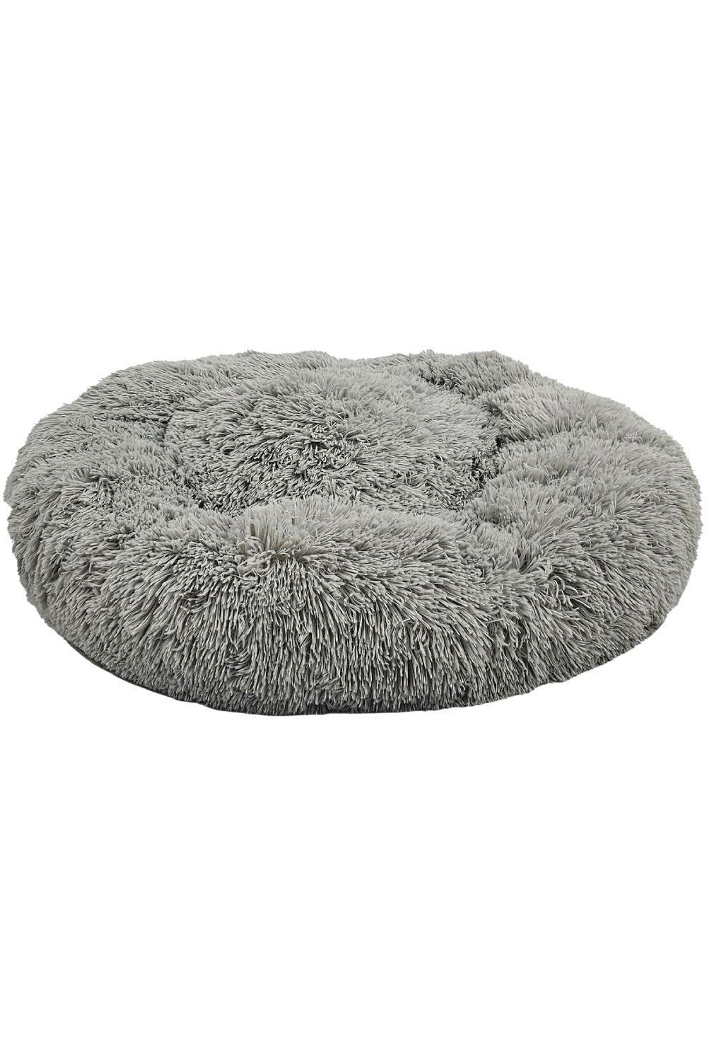 HUGGLEPETS HugglePets Anti-Anxiety Donut Dog Bed - Grey