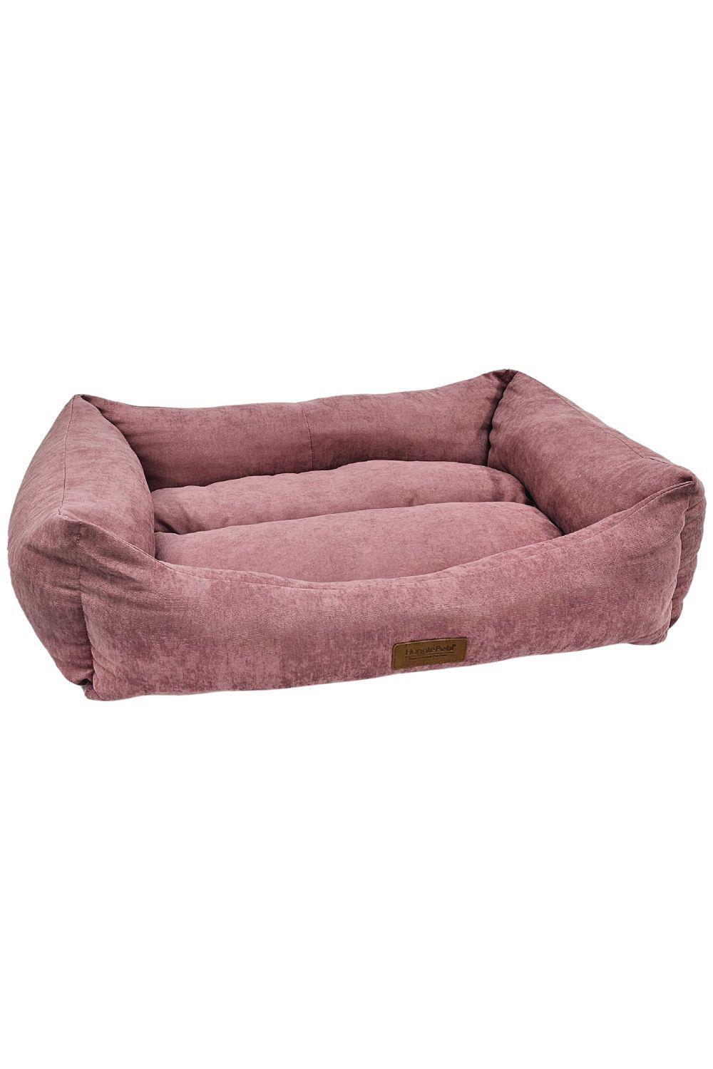 HUGGLEPETS HugglePets Luxury Dog Lounger Bed - Pink