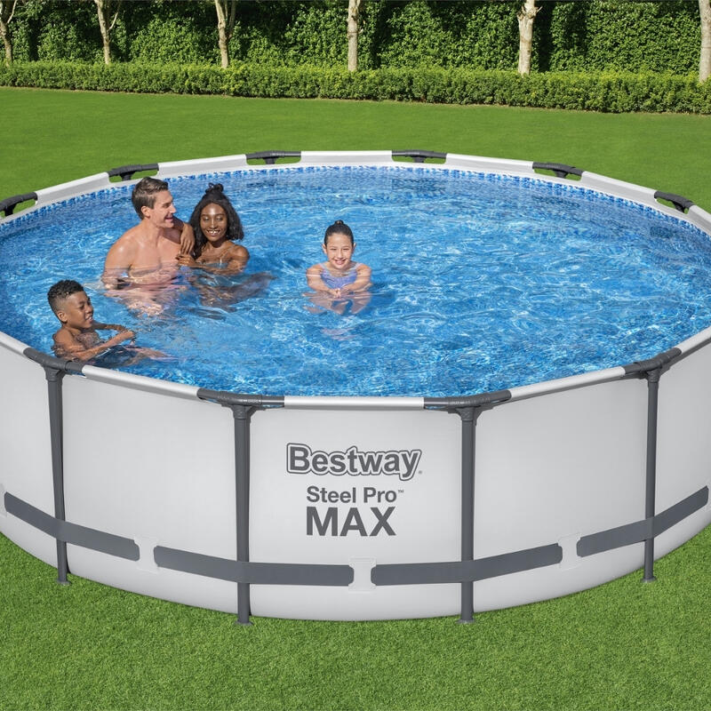 Bestway Steel Pro MAX Zwembad - 427 x 107 cm met Accessoires - 5695034