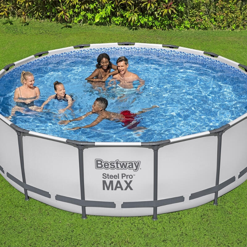 Bestway Steel Pro MAX Zwembad - 457 x 122 cm met Accessoires - 5643829