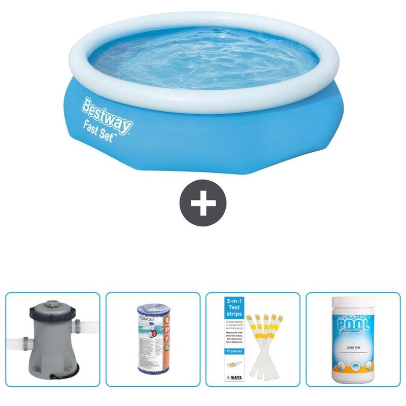 Piscine Bestway Fast Set - 305 x 76 cm avec Accessoires - 5727049