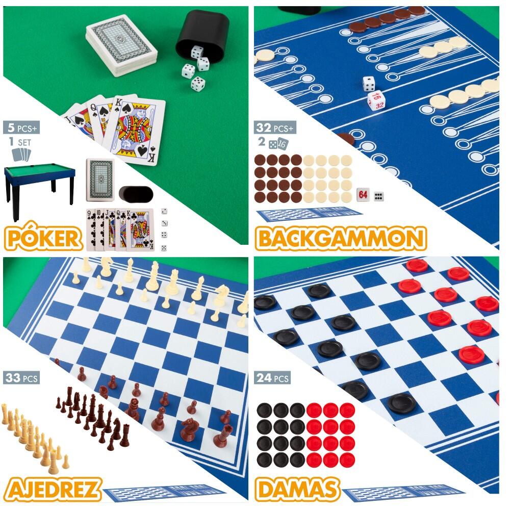 Tavolo da biliardo multi-gioco 12 in 1 CB Games 5/7