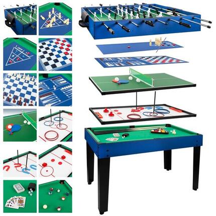 CB Games Table de billard multijeux 12 en 1