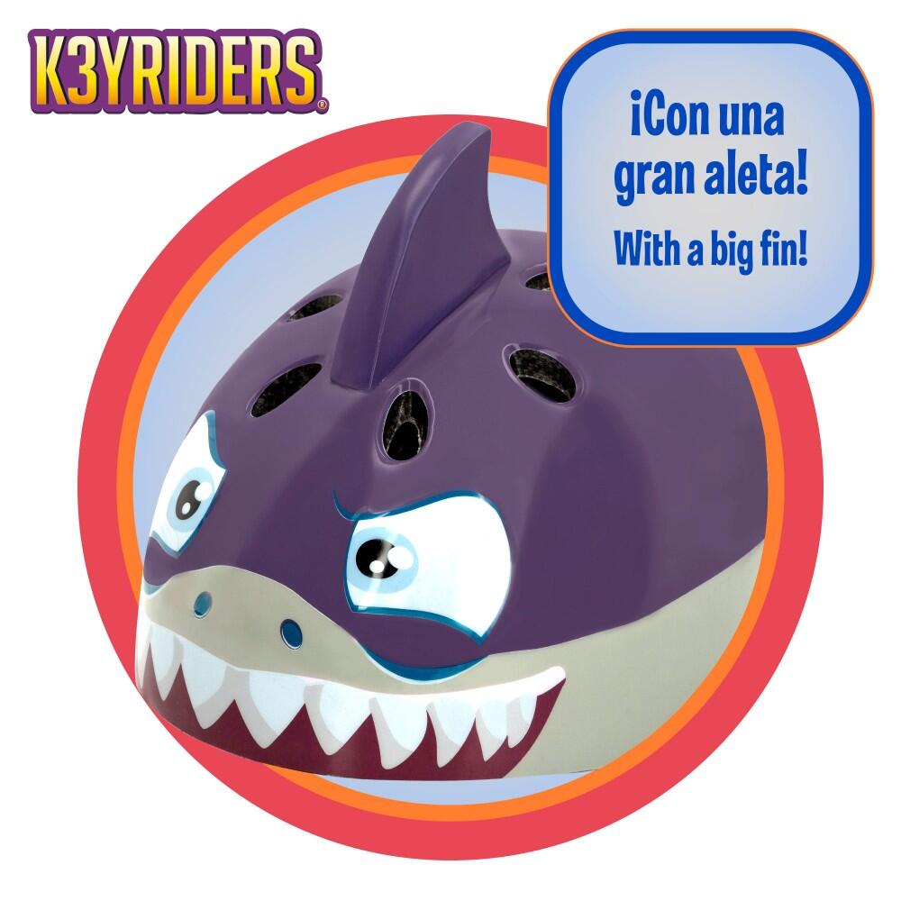 Capacete 3D K3YRIDERS shark scooter 4/7