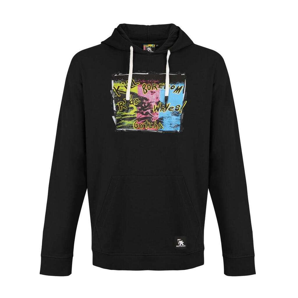 Men's Gotcha Wet Black Hoodie