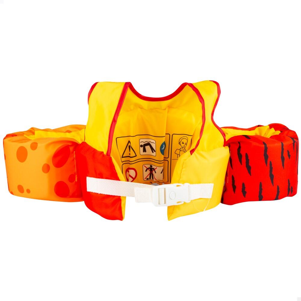 Colete salva-vidas Aqua Sport Monster para criança 15-30 kg ajustável 2/7