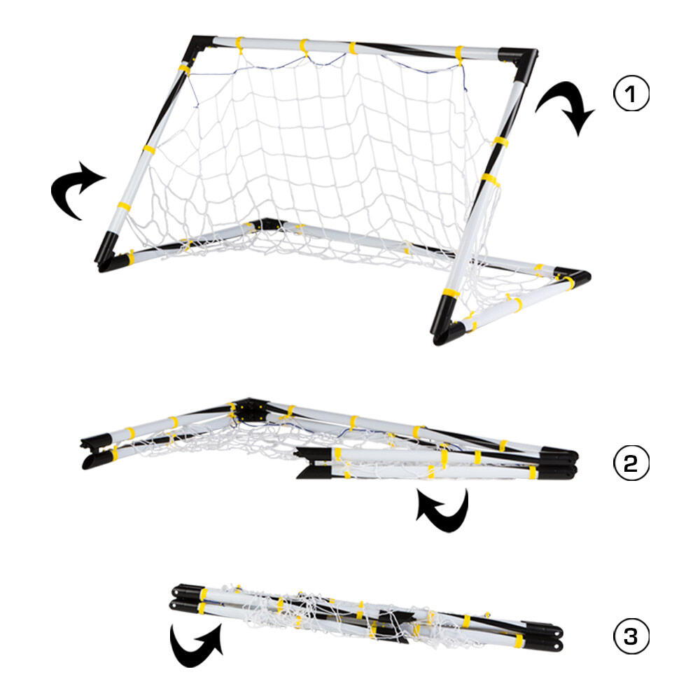 CB Toys Porta da calcio pieghevole con palla e gonfiatore 2/3