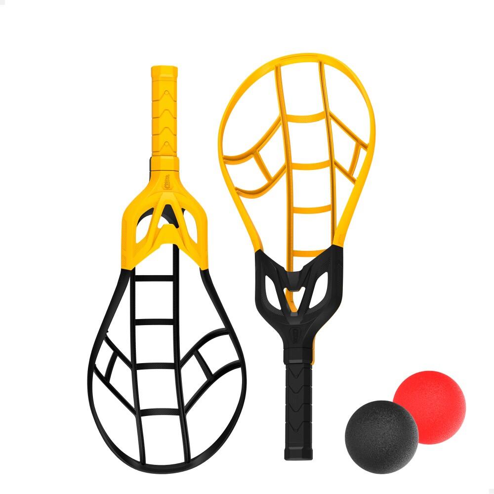 Wham-O Set de raquetas grandes para niños Trac-Ball c/2 pelotas 6/7