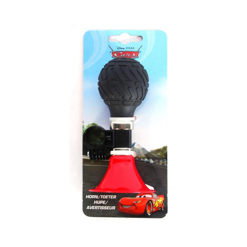 VOLARE BICYCLES Disney Cars Fietstoeter - Jongens - Rood Zwart
