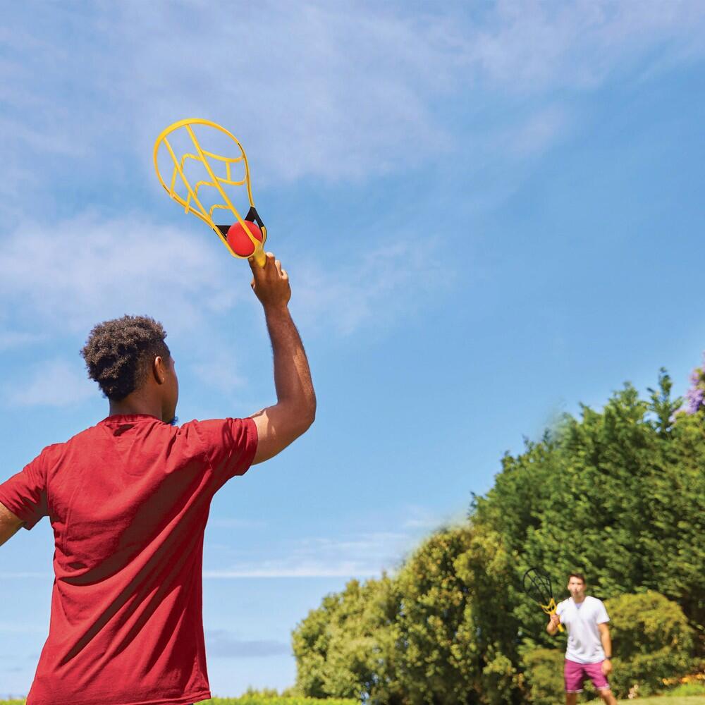 Wham-O Set de raquetas grandes para niños Trac-Ball c/2 pelotas 2/7