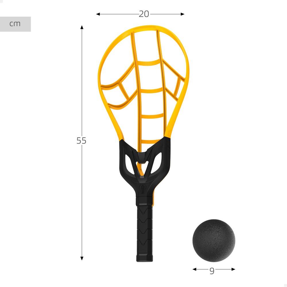 Wham-O Set de raquetas grandes para niños Trac-Ball c/2 pelotas 4/7