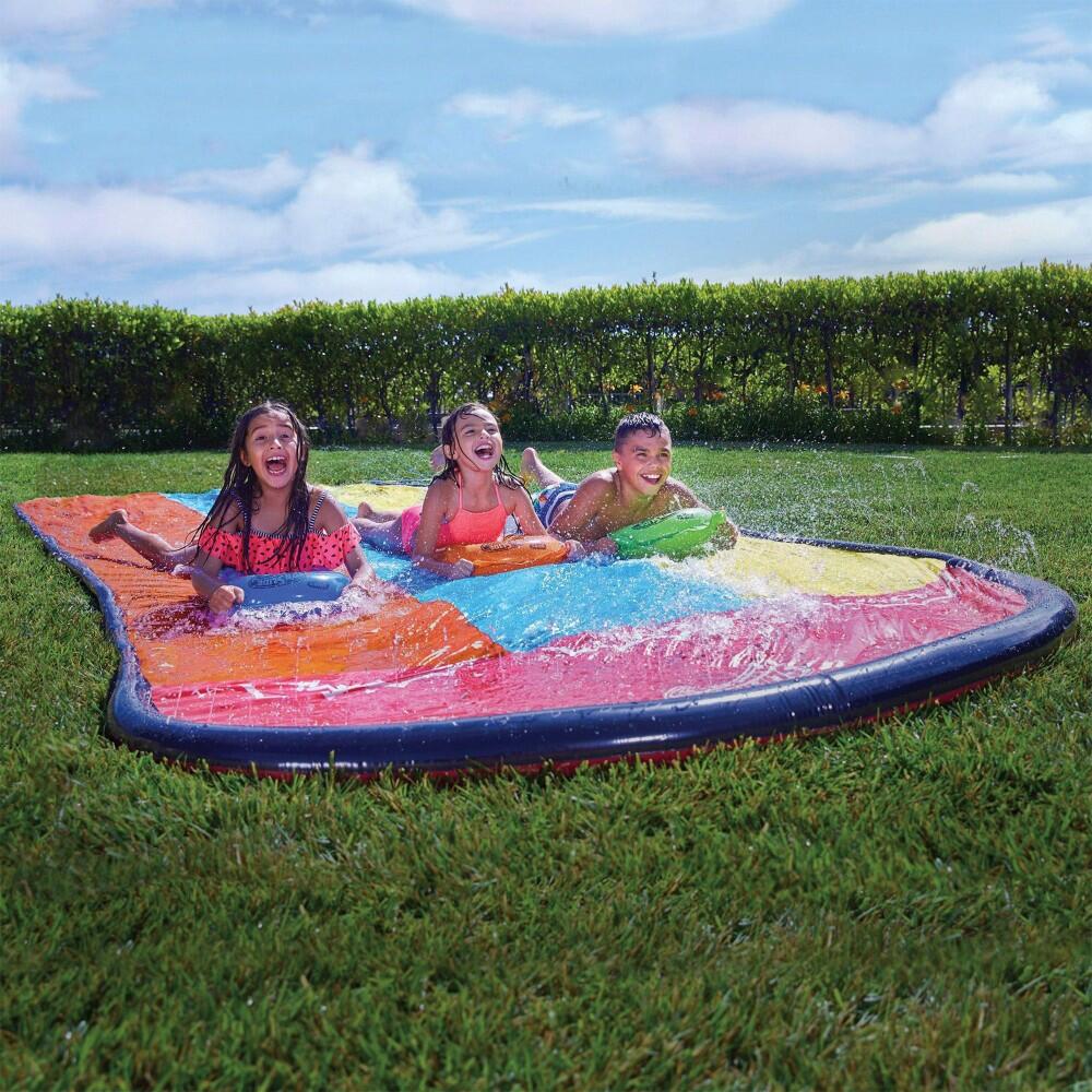 Slip N Slide Pista deslizante água 4,8 m c/3 pranchas de surf 2/7