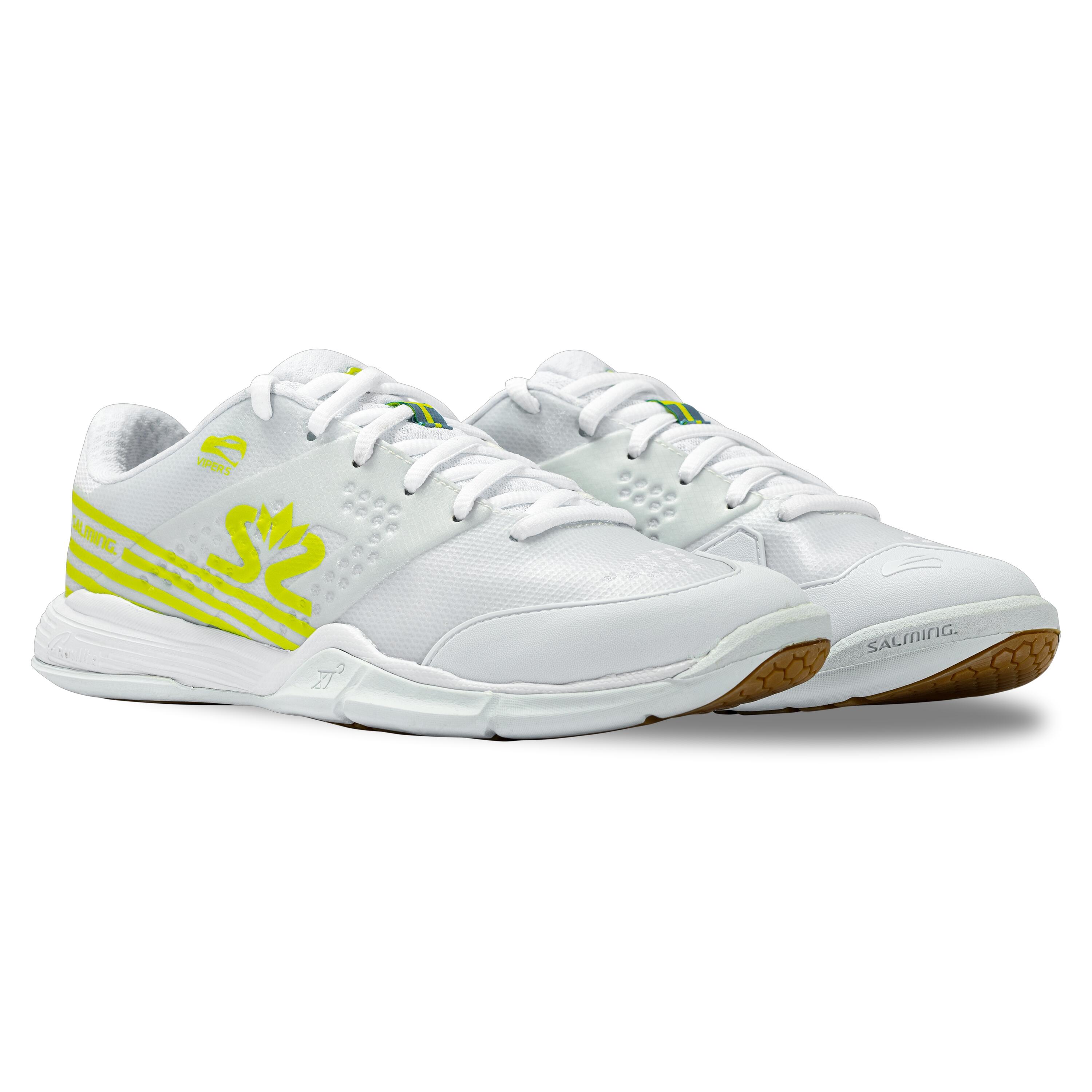 Salming - Chaussures Femme Salming Viper 5 - Chaussures De Sport - Blanc|jaune - 41,5 - Decathlon