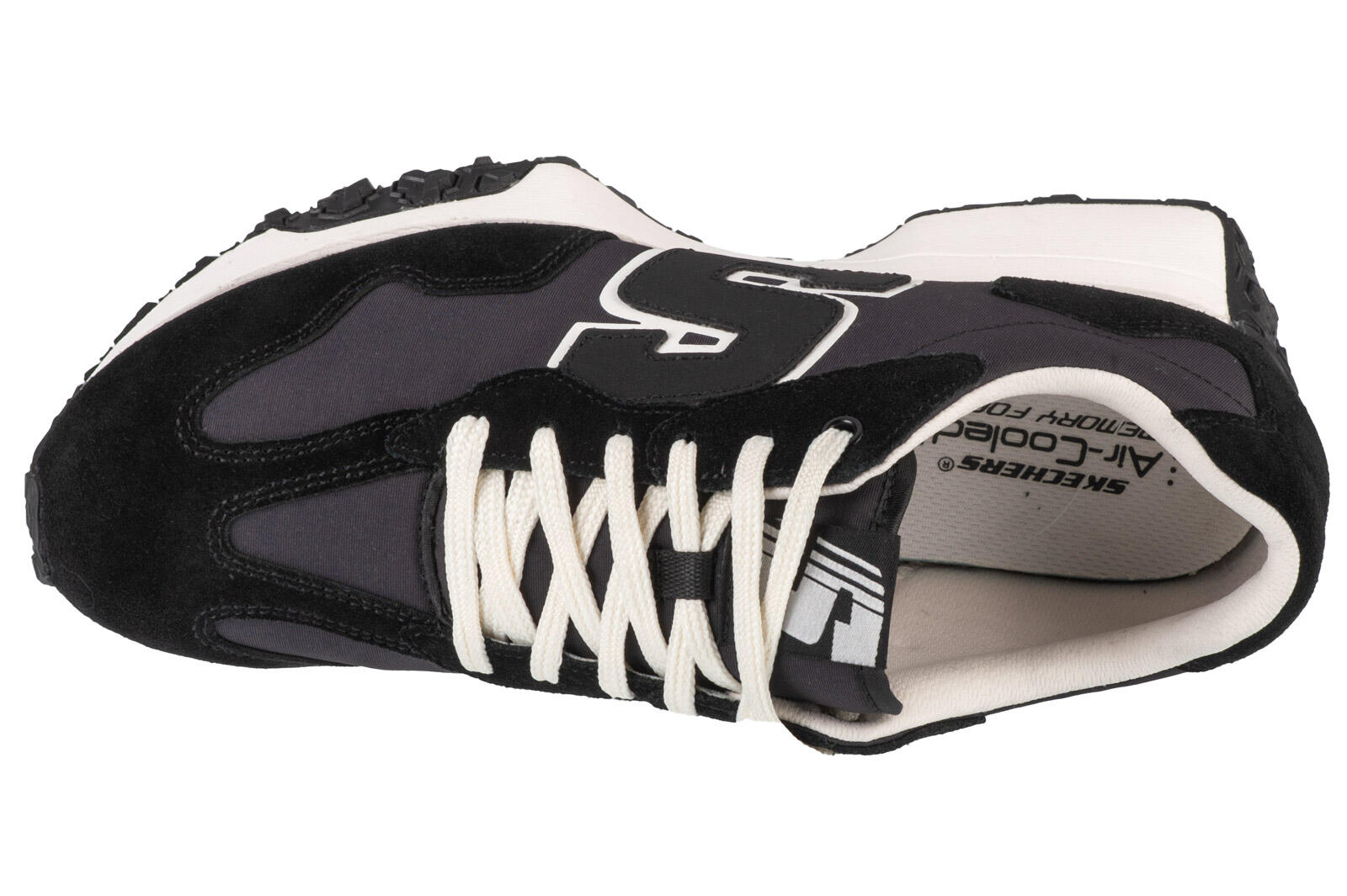 Sneakers pour hommes Upper 210744-BLK 3/4