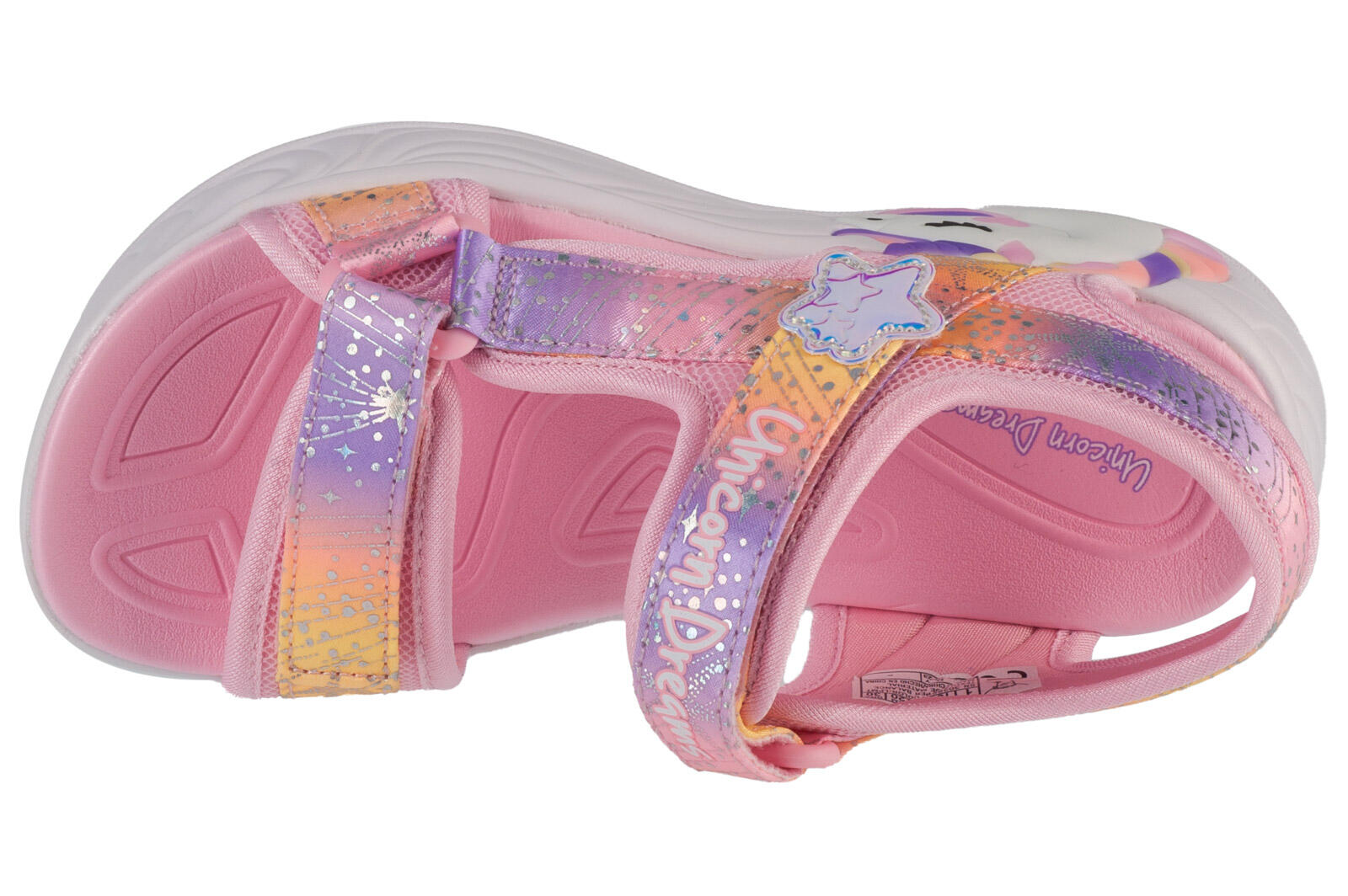 Sandalen Skechers Model Unicorn Kleur Roze 3/5