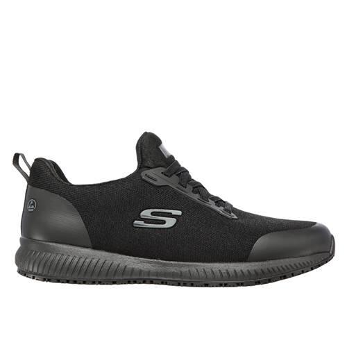 Chaussures Hommes Skechers Work Relaxed Fit Squad Sr Myton noir