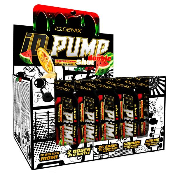 IO.GENIX Io.pump doble shot - 12x100ml Melância da IO.Genix