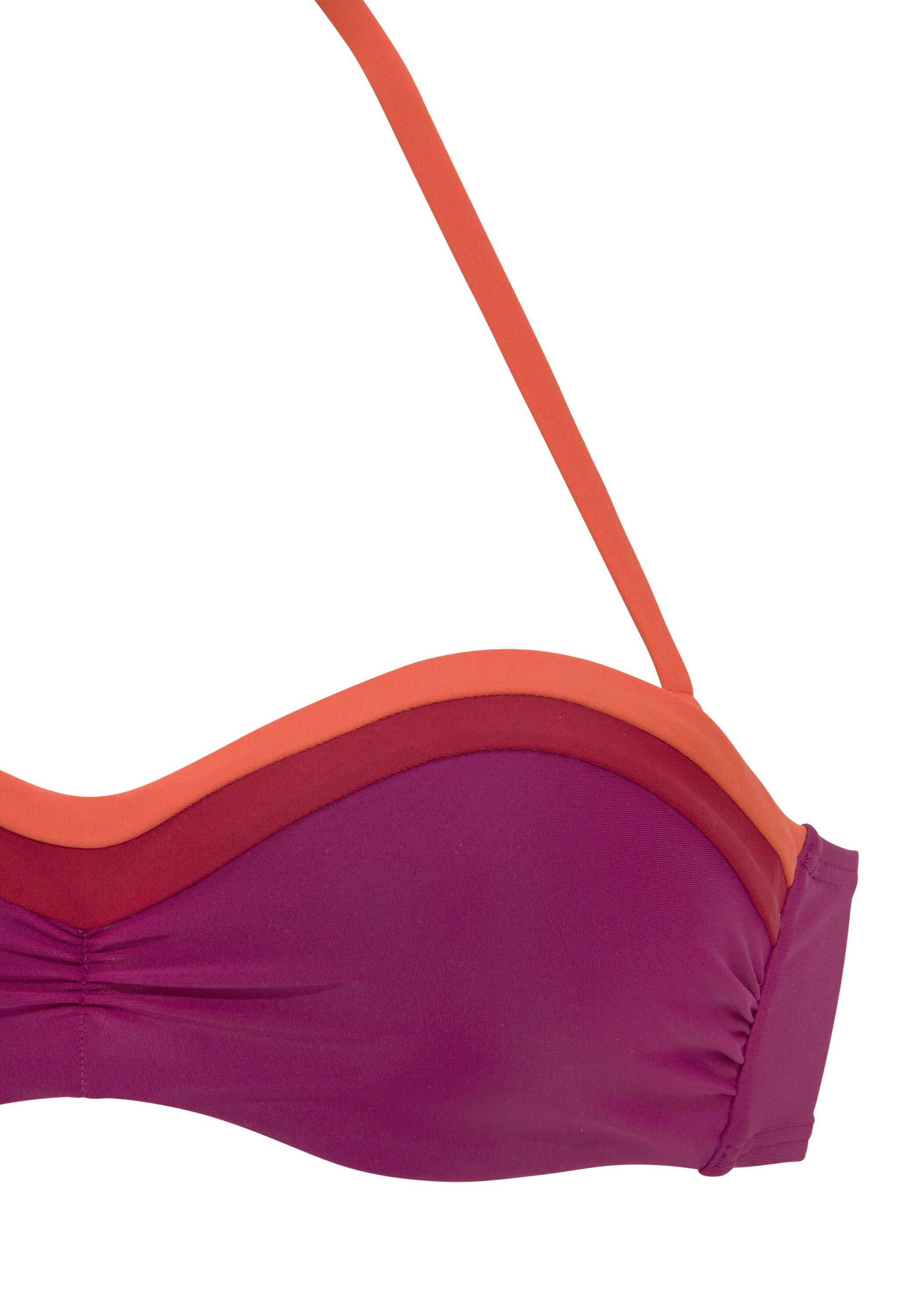 Damen Bügel-Bandeau-Bikini-Top 3/4
