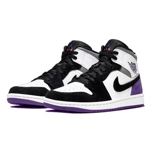 Chaussures  1 Mid SE Purple 3/5