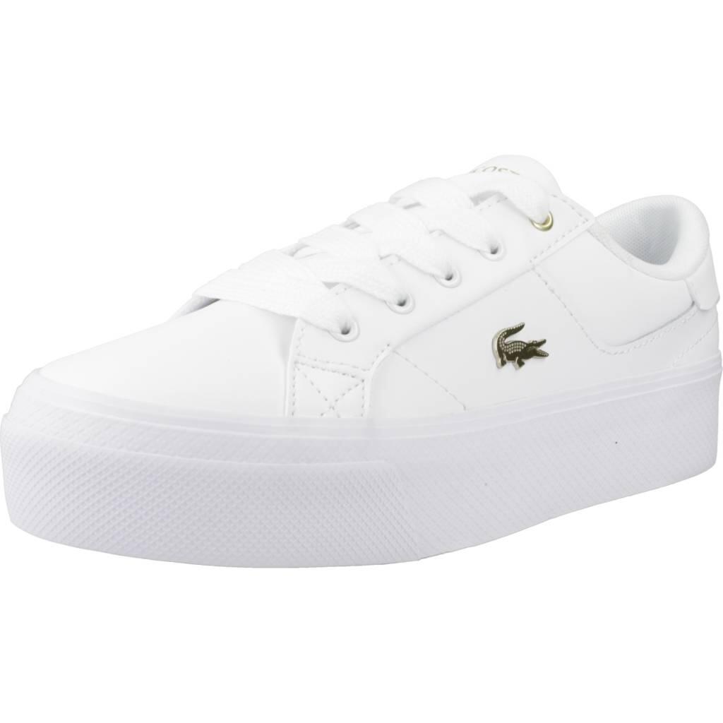 Lacoste Ziane Platform Leather Women's White Trainers