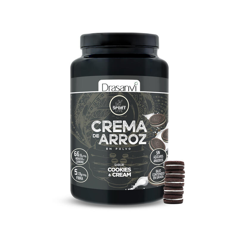 Crema de Arroz Sport Live - Sabor Bolachas e creme - 1Kg - DRASANVI Exclusivo online                   2 cores disponíveis
 11,51€   DRASANVI Crema de Arroz Sport Live - Sabor Bolachas e creme - 1Kg - DRASANVIVendido e expedido por: FitnessZone  